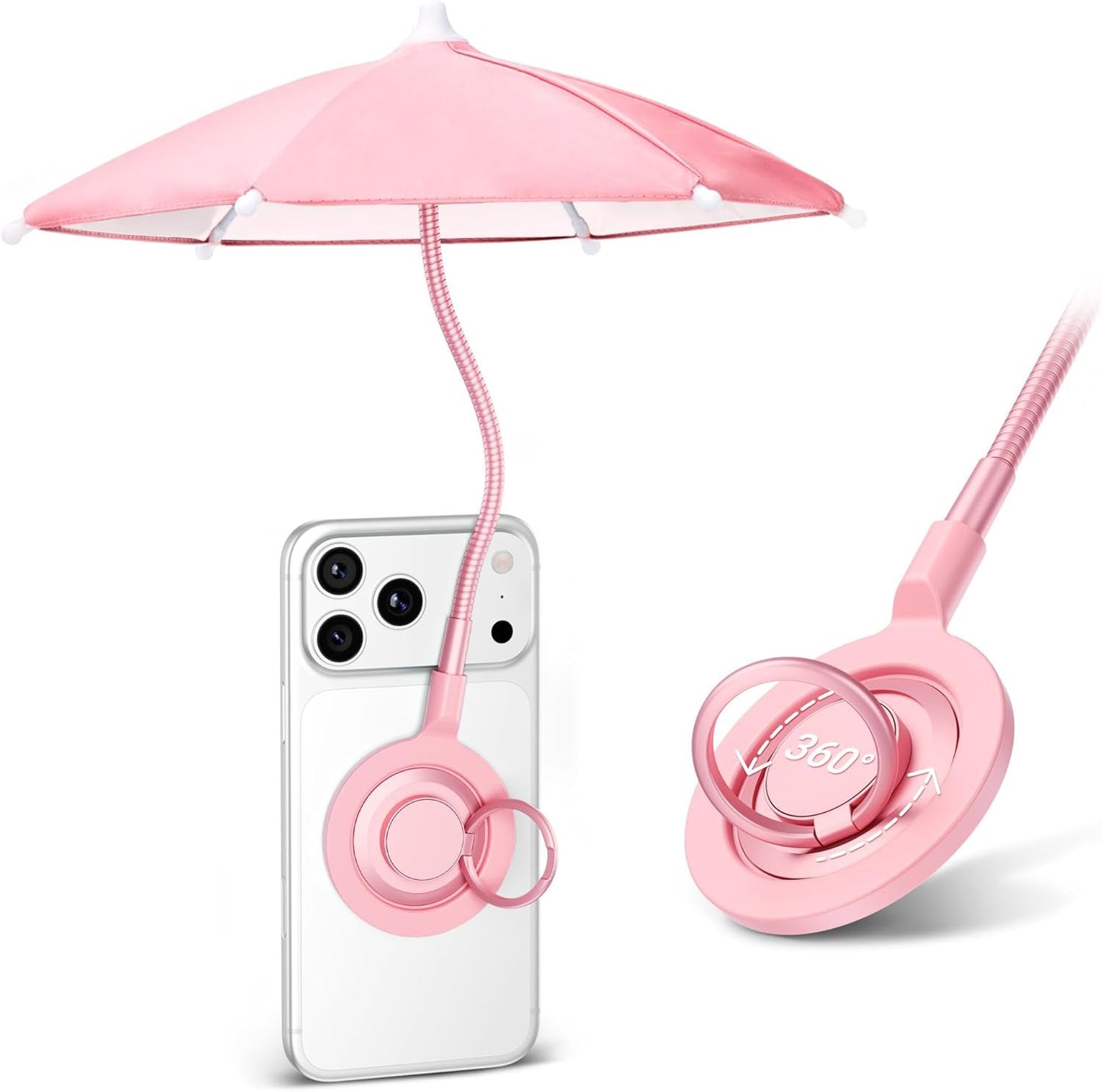 ☀️ SunnySnap™ – Justerbar Anti-Glare Skærmparasol