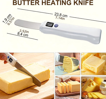 SmørGlide™ – Elektrisk Smørkniv med Hurtig Opvarmning