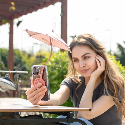 ☀️ SunnySnap™ – Justerbar Anti-Glare Skærmparasol
