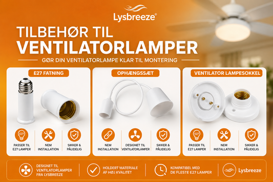Gør din Lysbreeze™ klar til enhver installation