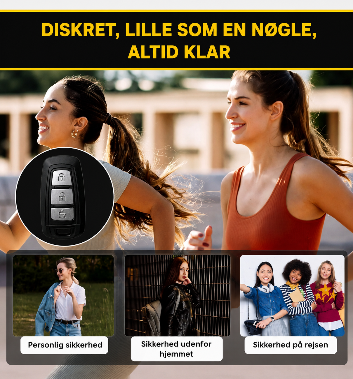 TrygVolt™ | Diskret beskyttelse, når du har mest brug for den