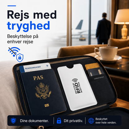 SlimShield™ RFID Kortholder Beskytter dine kort mod trådløst tyveri.