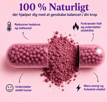 MenoBloom™ | Stop det hormonelle kaos – genfind kontrol og selvtillid