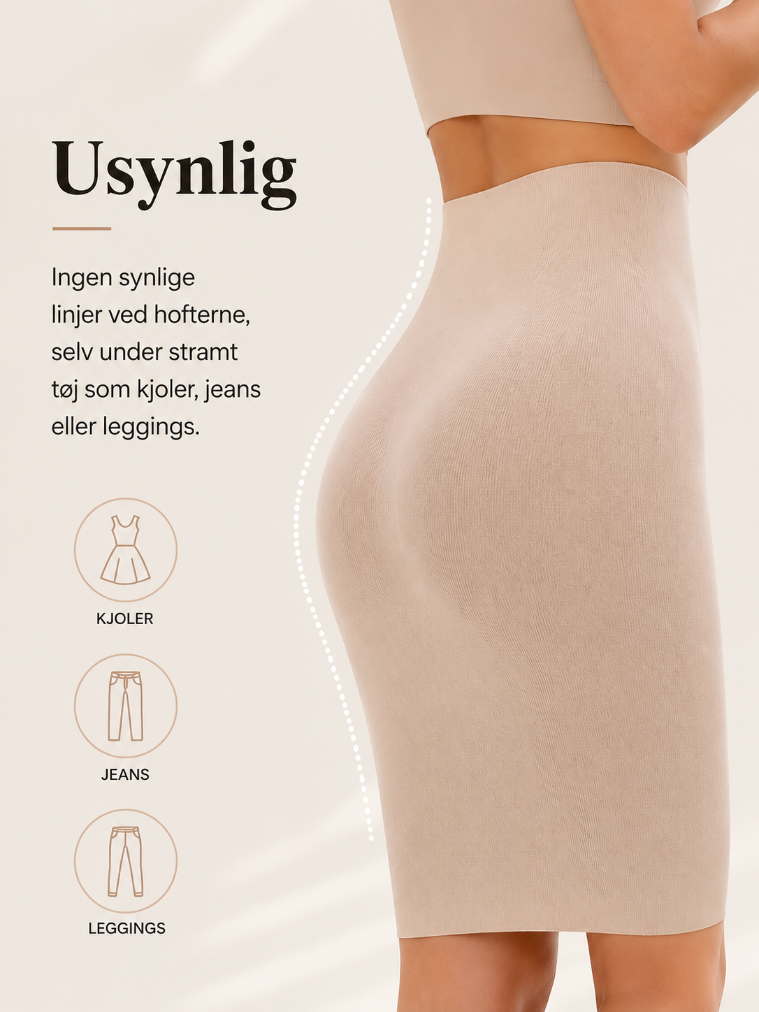 KurveLøft™ | Højtaljede Shapewear Shorts