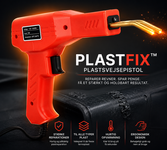 PlastFix™ | Svejsesæt til reparation af plastik