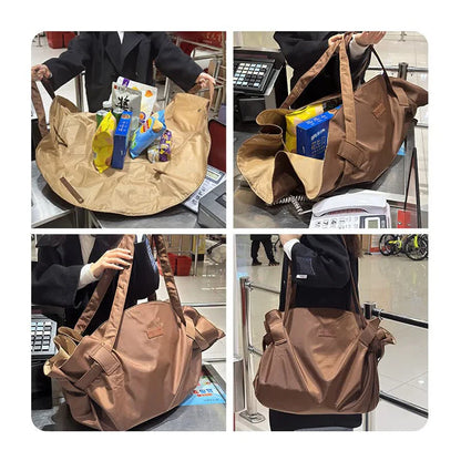 CarryNest™ | Foldbar 2-i-1 Organizer Taske med Integreret Underlag