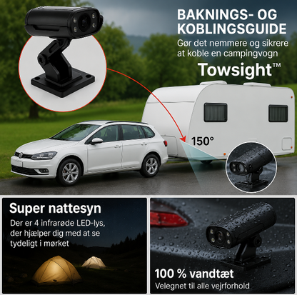 Towsight™ Bagkamera – Stressfri og sikker parkering uden gætterier