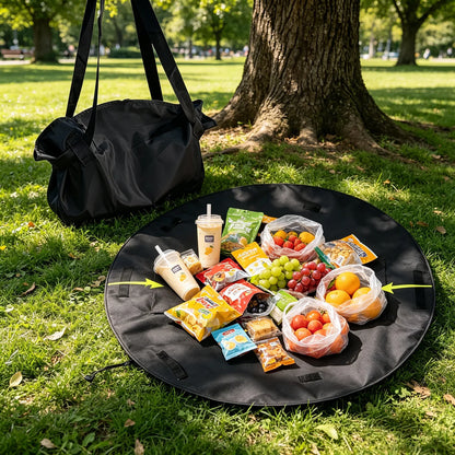 CarryNest™ | Foldbar 2-i-1 Organizer Taske med Integreret Underlag