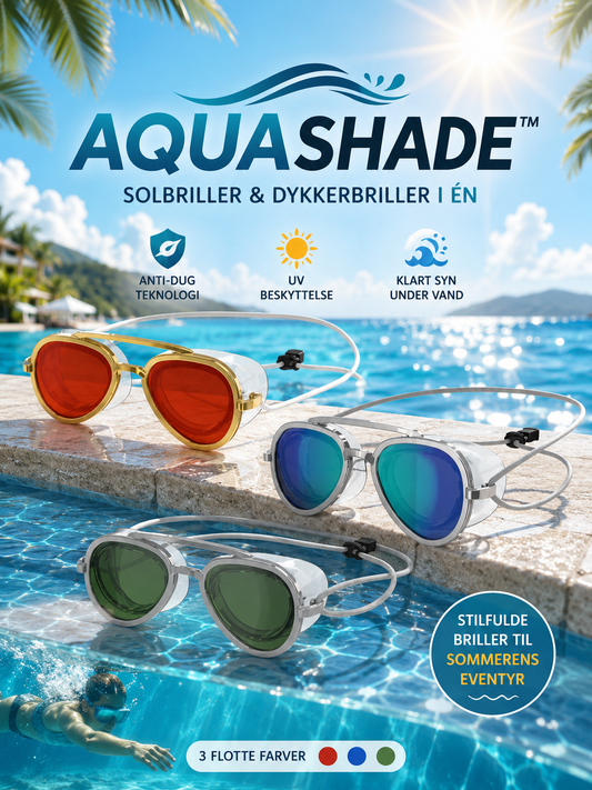 AquaShade™ – Solbriller &amp; Svømmebriller i Én 😎
