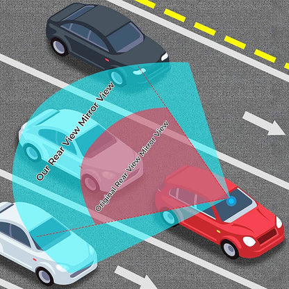 🚗 Bredvinkel Bakspejl – Maksimalt Udsyn, Minimal Risiko