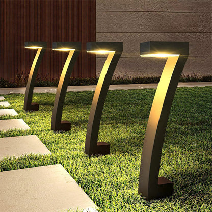 SolarLuxe™ 7-Form Solarlamper (4 Pak) – Op til 12 Timers Lys & IP65 Vandtæt 🌙